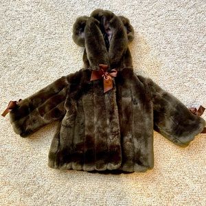 Baby fur coat